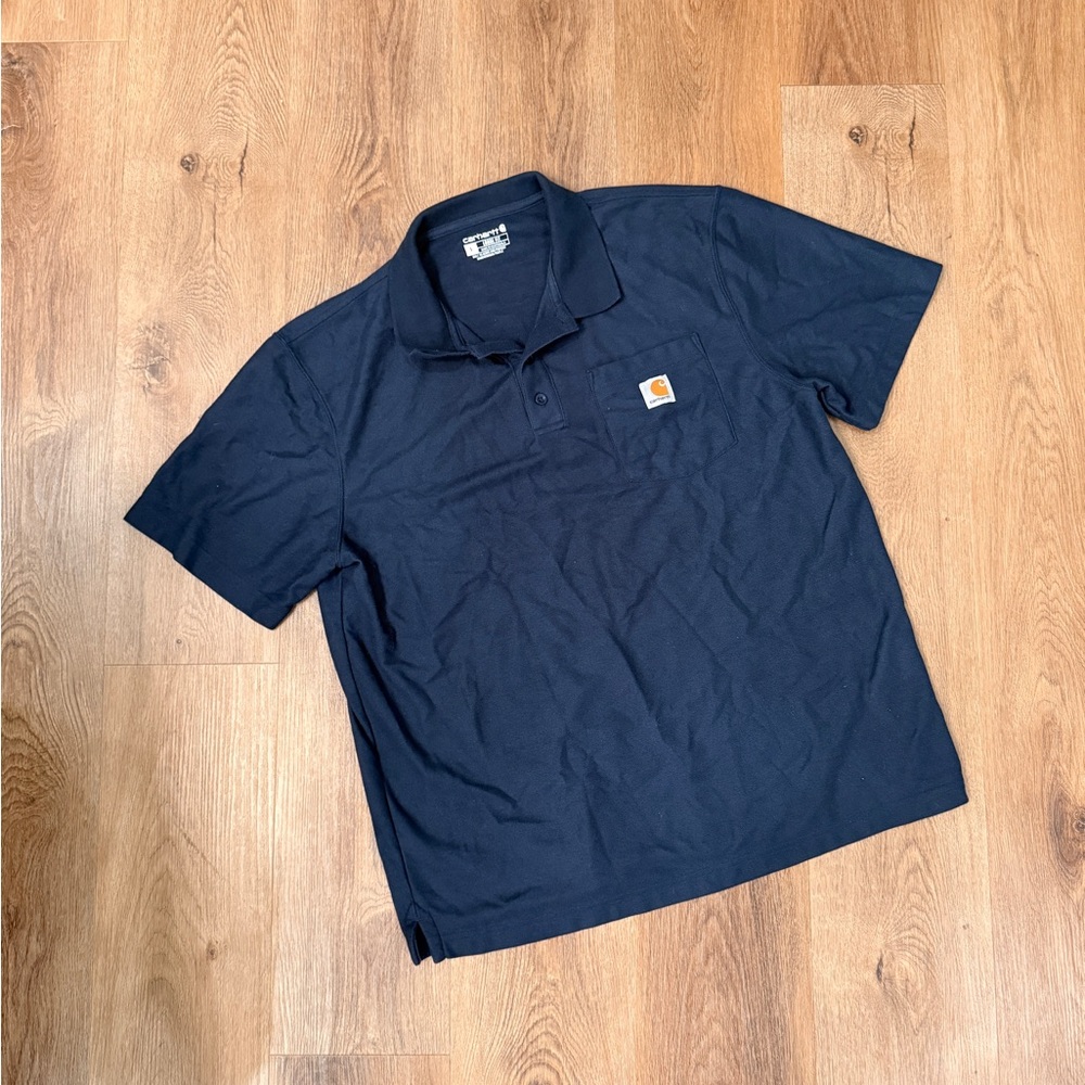 Carhartt Navy Blue Polo